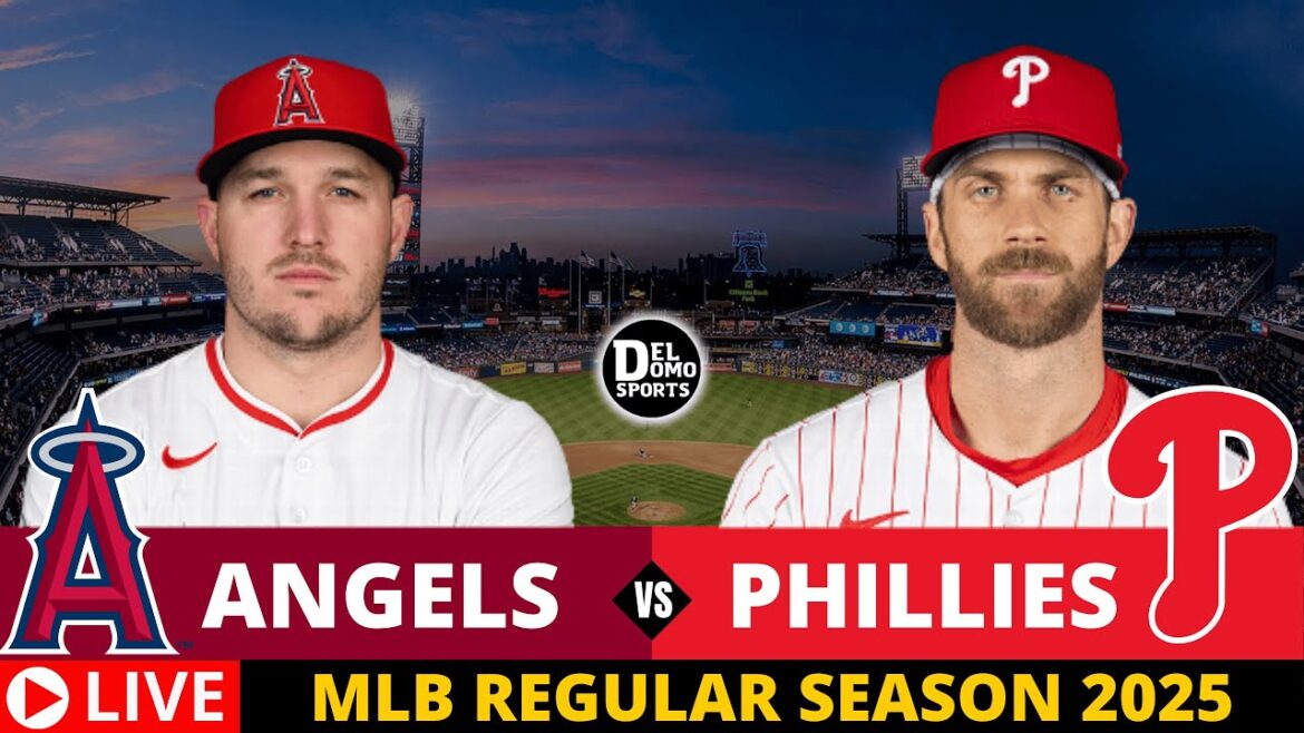 LOS ANGELES ANGELS VS PHILADELPHIA PHILLIES ⚾ 2025 MLB REGULAR SEASON JUL 20, 2025
