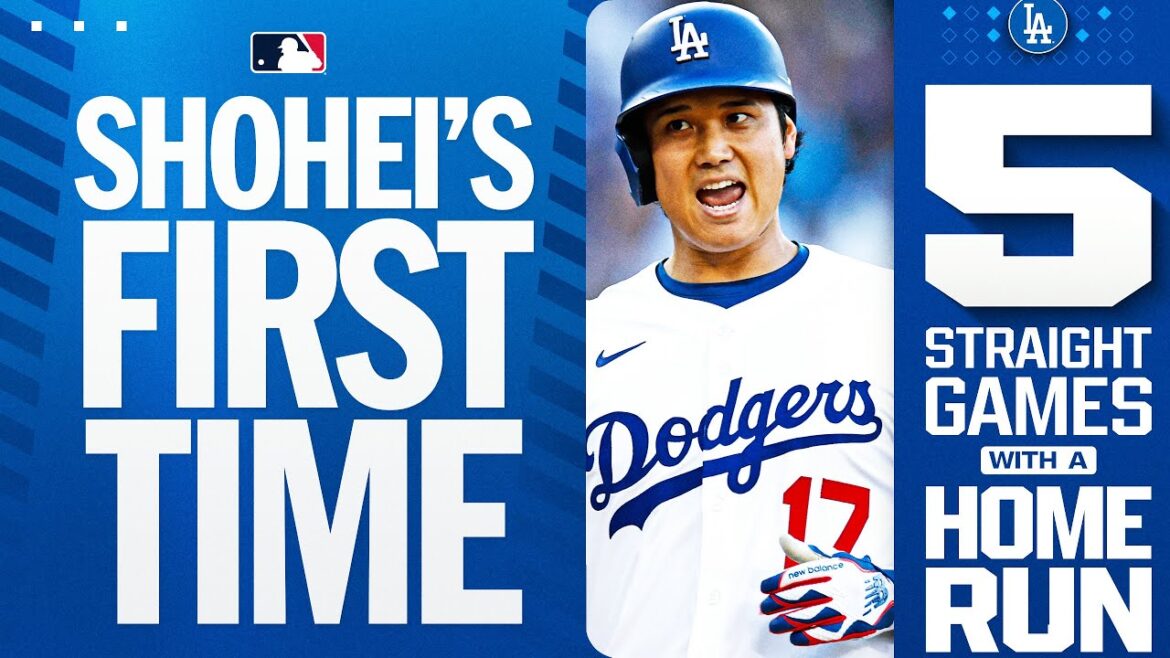 For the FIRST TIME in his career, Shohei Ohtani has homered in 5 STRAIGHT GAMES! 😳 | Ohtani Shohei Highlights