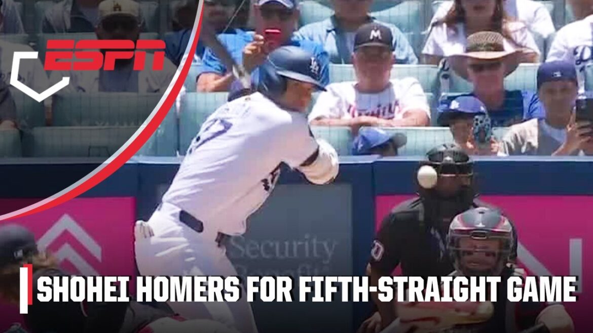 Shohei Ohtani smashes his 37th HR π€ FIFTH-STRAIGHT game with a home run π₯ | ESPN MLB Shohei Ohtani smashes his 37th HR π€ FIFTH-STRAIGHT game with a home run π₯ | ESPN MLB