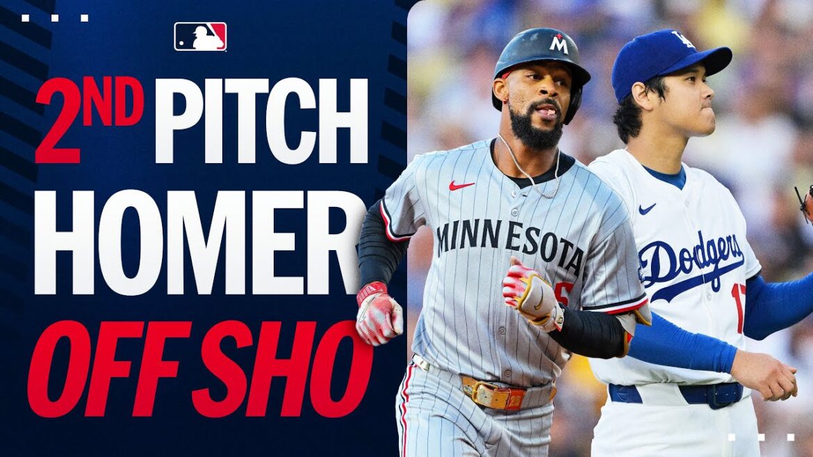 HR OFF SHOHEI: Buxton homers off Shohei on the SECOND PITCH 😮