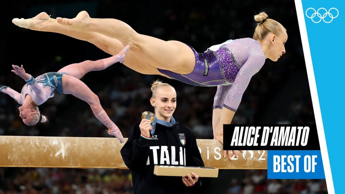The best of Alice D’Amato at the Olympics | Athlete Highlights The best of Alice D'Amato at the Olympics | Athlete Highlights