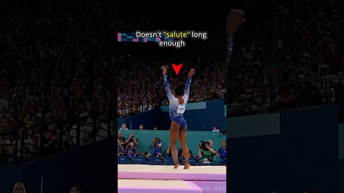Her reaction is the best part😂😭 #gymnastics #simonebiles #olympics #penalty #beam Her reaction is the best part😂😭 #gymnastics #simonebiles #olympics #penalty #beam
