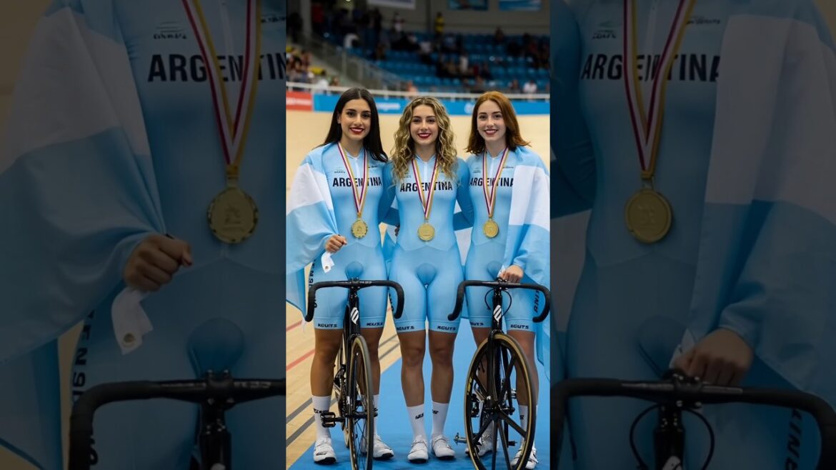 Argentina Cycling Team Victory Ceremony #beauty #athlete #olympic #sports #motivation Argentina Cycling Team Victory Ceremony #beauty #athlete #olympic #sports #motivation