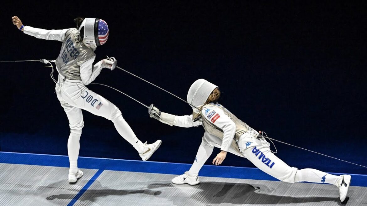 Lee Kiefer USA Becomes Fencing World Champion 🤺🏆🇺🇸