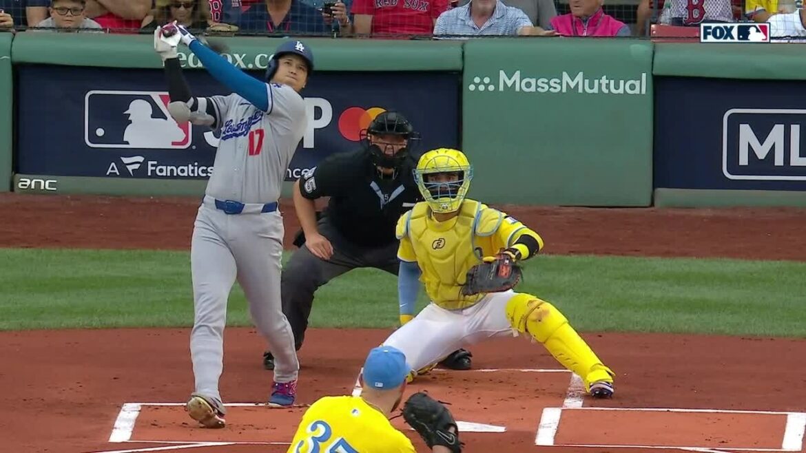 Shohei Ohtani CRUSHES home run No. 38 of the season vs. Red Sox π― | ESPN MLB Shohei Ohtani CRUSHES home run No. 38 of the season vs. Red Sox π― | ESPN MLB