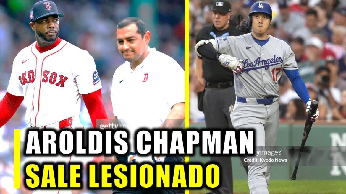 Aroldis Chapman faced Shohei Ohtani and is injured. Look what happened! Aroldis Chapman faced Shohei Ohtani and is injured. Look what happened!