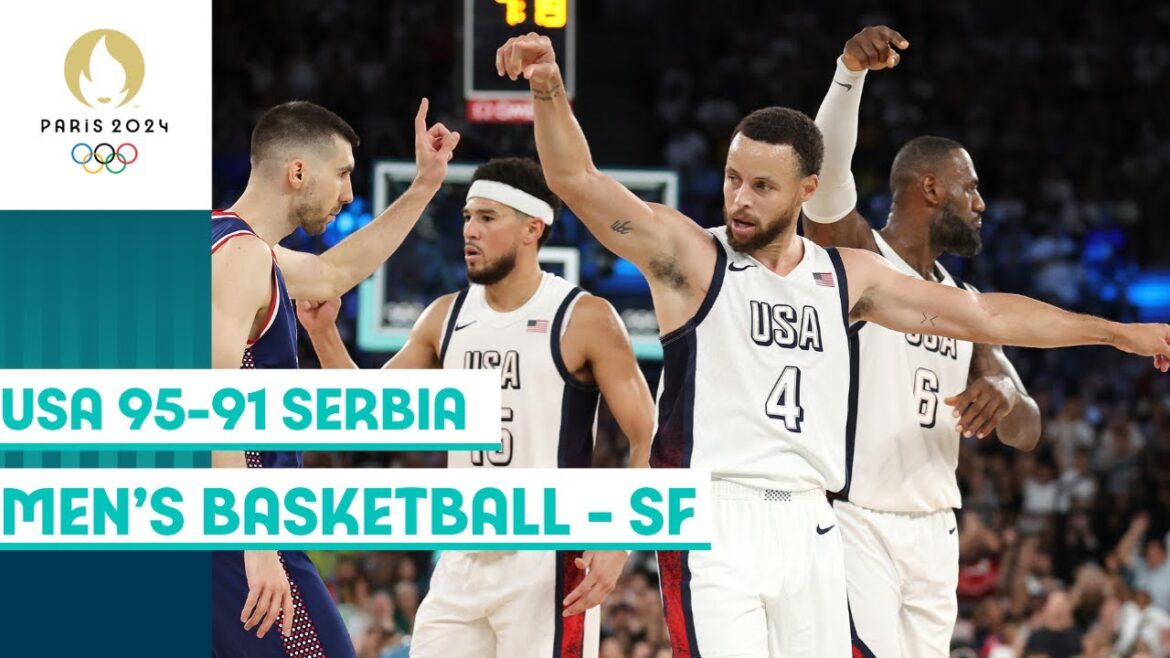 USA takes down Serbia to seal their spot in Men’s Basketball Final 🤩 | Paris 2024 highlights USA takes down Serbia to seal their spot in Men's Basketball Final 🤩 | Paris 2024 highlights