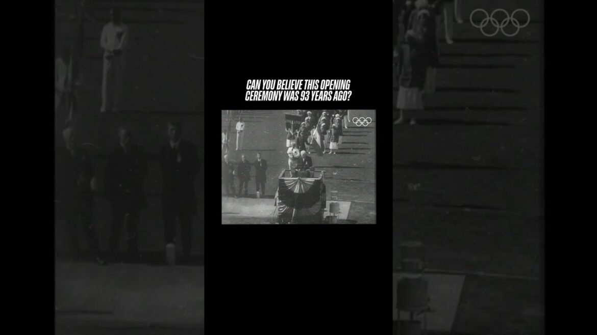 Let's go back to July 30th, 1932... The first ever Olympic Games held in Los Angeles! #Olympics