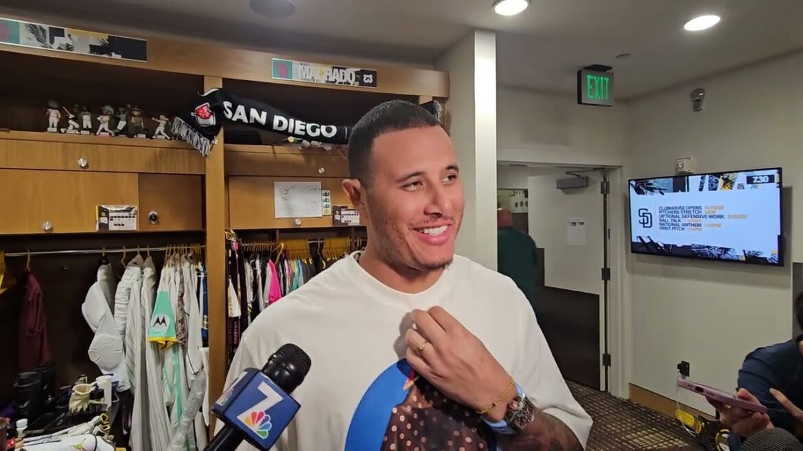 Manny Machado on incredible Yu Darvish,  Padres sweep of Mets and trade deadline