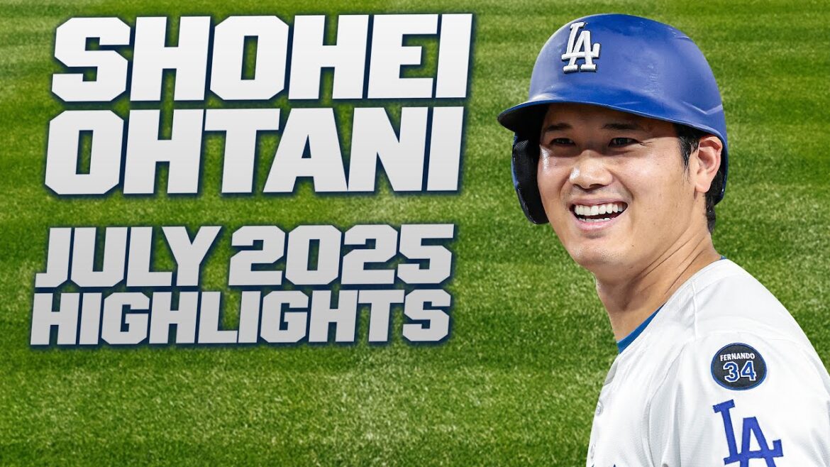 Shohei Ohtani did it all for the Dodgers in July 2025! (Hitting AND pitching highlights) | Otani Shohei Highlights