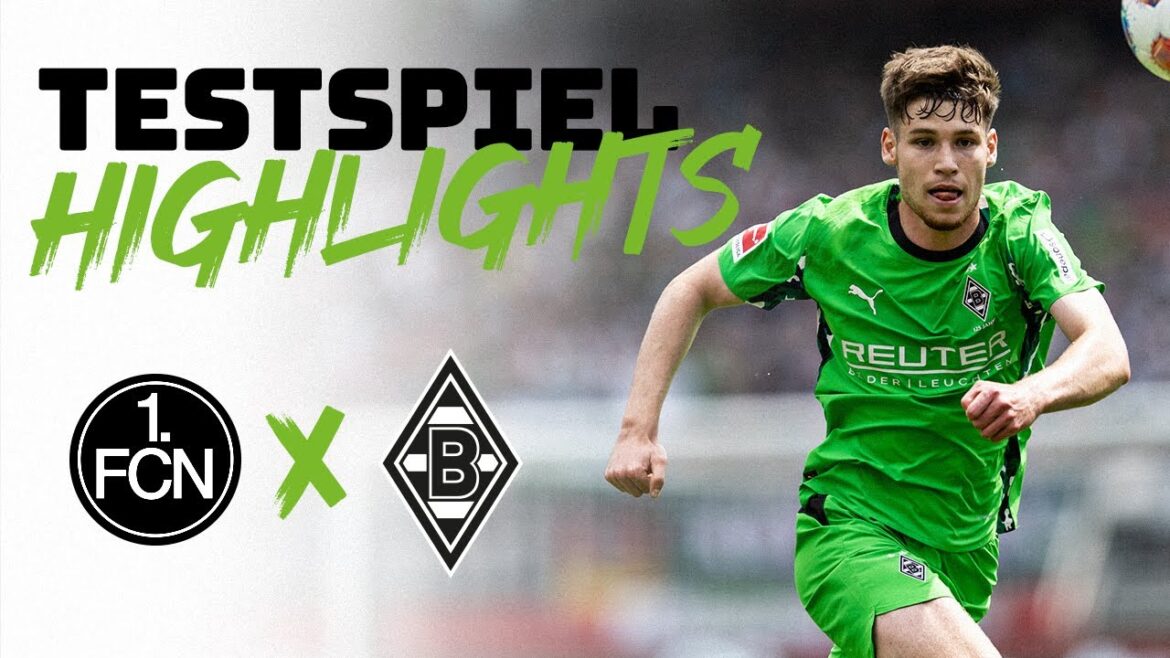 Lupfer and heavy rain | Highlights 1. FC Nürnberg - Borussia