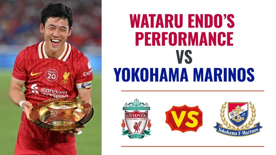 Liverpool FC's Wakar Endar VS YOkoham Marinos (Presoni 2025)