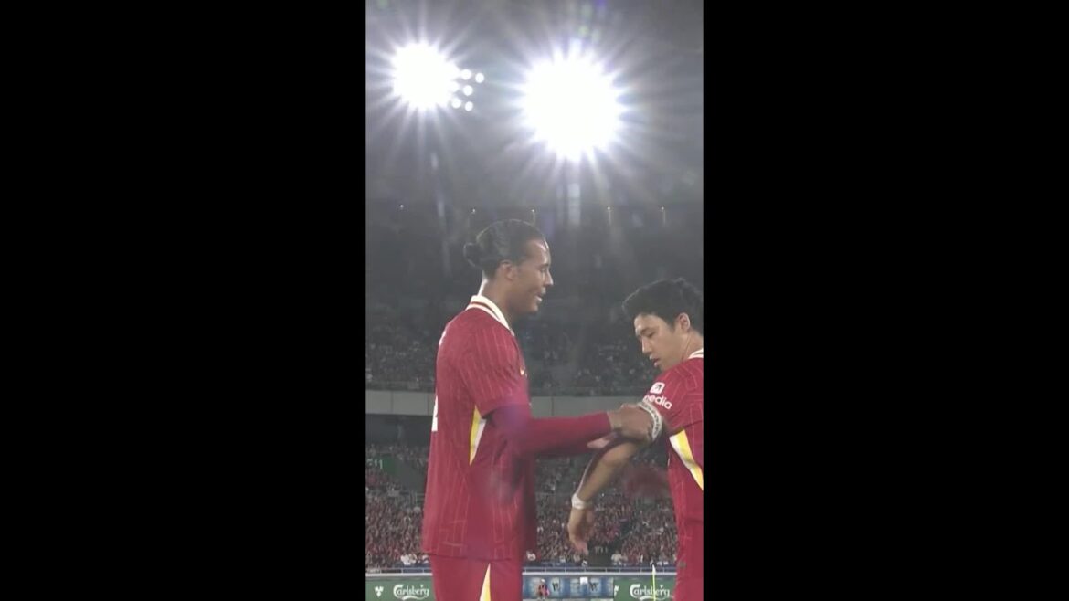 Van Dijk gives Endo the armband