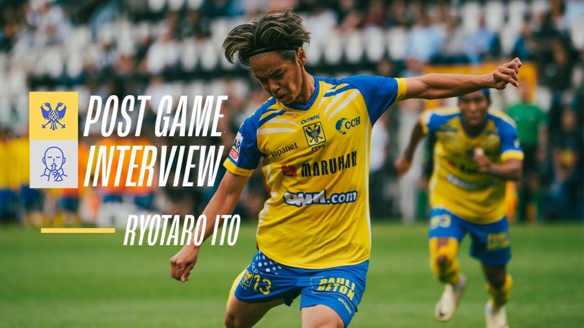 [Sint Troyden]Ito Ryotaro's post-match interview (Round 2 match against Charleroi)