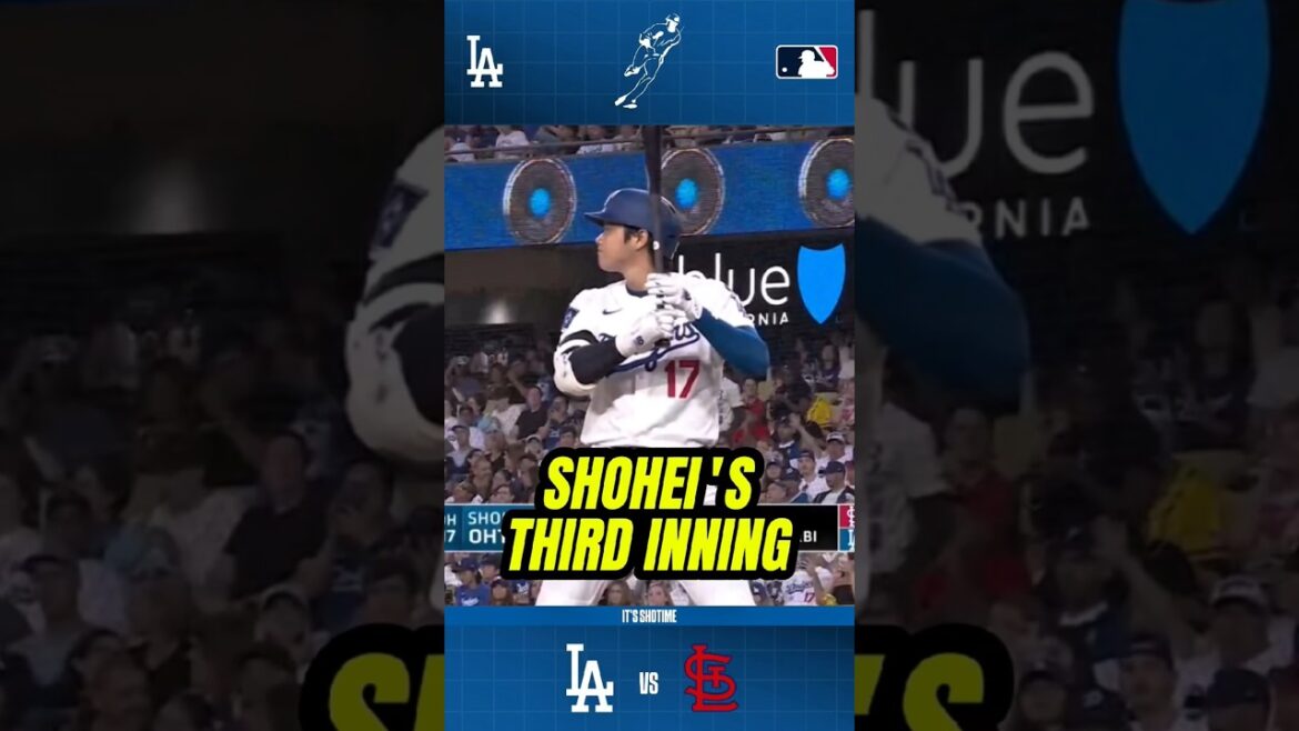 Shohei’s Third Inning at the Plate