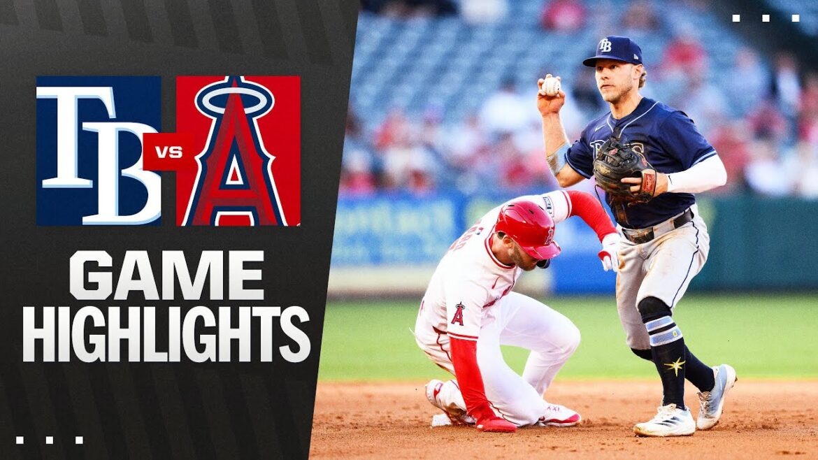 Rays vs. Angels Game Highlights (8/4/25) | MLB Highlights