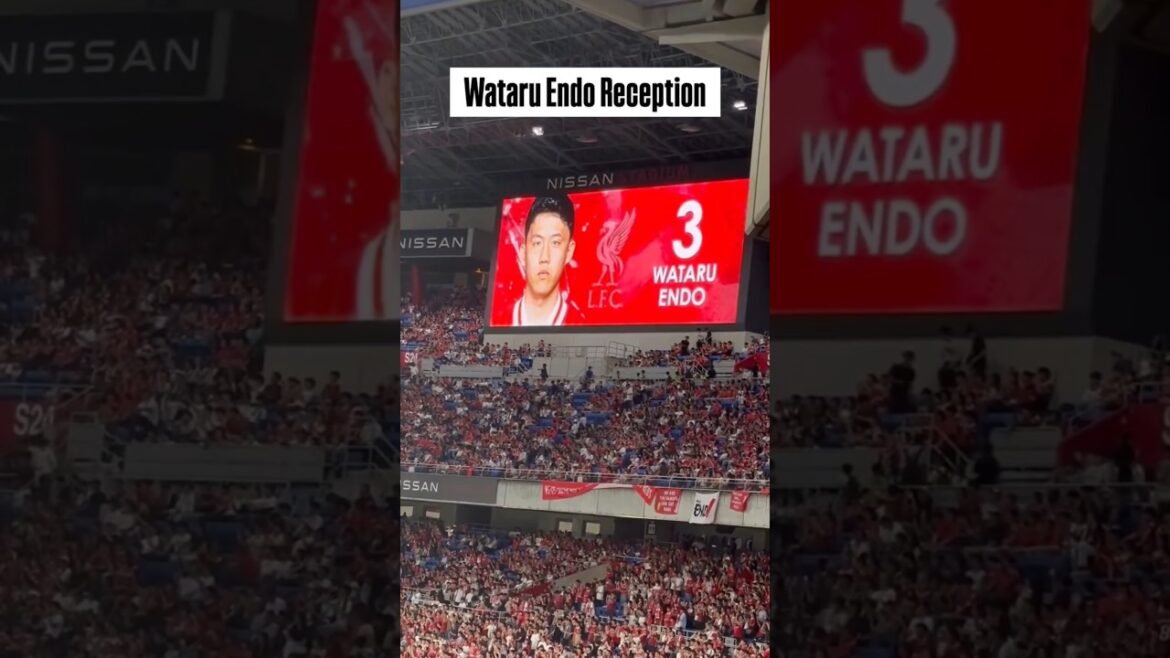 Wataru Endo Reception 👏🏻.#shorts #shortvideo #viralvideo #football