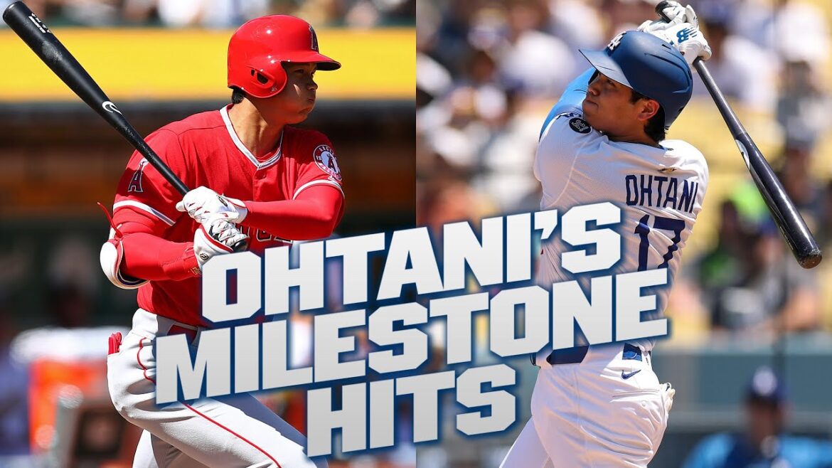 Shohei Ohtani's MILESTONE HITS! (from his 1st single to his homer for No. 1,000!) | Shohei Ohtani Highlights
