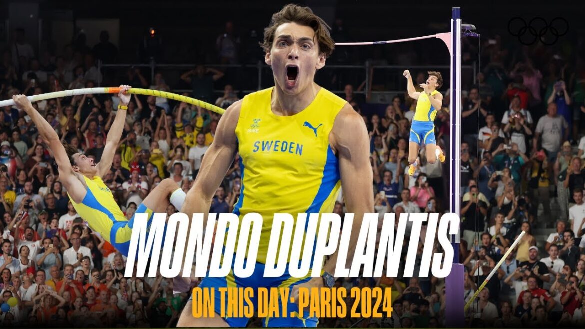 🪽 Sky AIN’T the limit! 🇸🇪 6.25m World Record Vault at Paris 2024 | On this day 🪽 Sky AIN'T the limit! 🇸🇪 6.25m World Record Vault at Paris 2024 | On this day