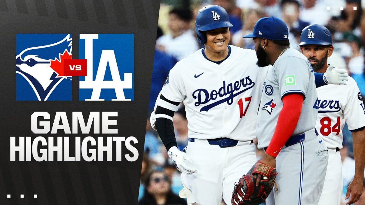 Blue Jays vs. Dodgers Game Highlights (8/8/25) | MLB Highlights