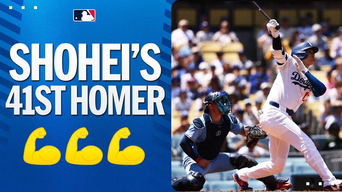 Shohei Ohtani leads off the game with his 41st BLAST of the season 💪 | Ohtani Shohei Highlights