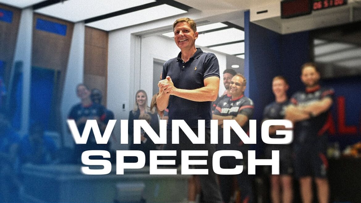 Inside the Changing Room: Glasner's Winning Speech 🗣️🏆
