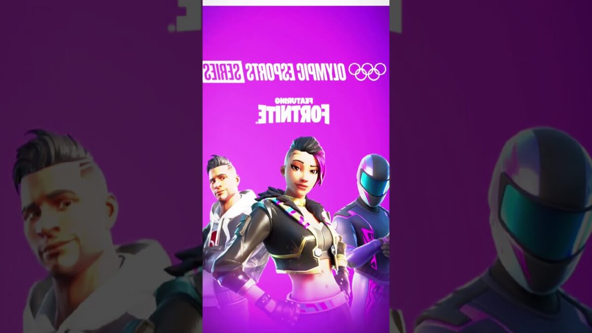 Fortnite appears at the Olympics! #Fortnite #Olympics #Competition #Miracle #Fortnite #shorts