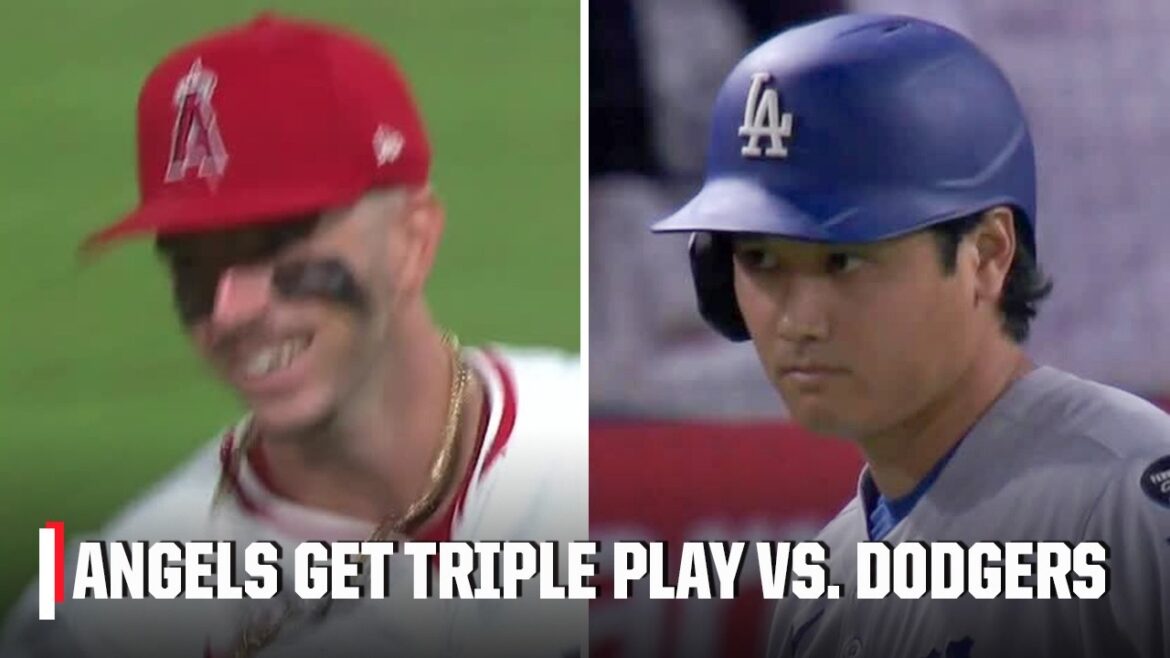 Angels get TRIPLE PLAY off a Shohei Ohtani hit 😱 | ESPN MLB
