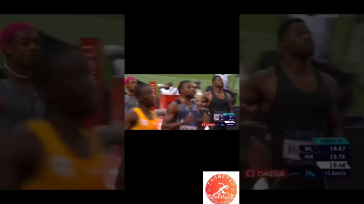 The Evolution of Speed: Lyles vs. Bolt #speeddevelopment #athletics #shorts