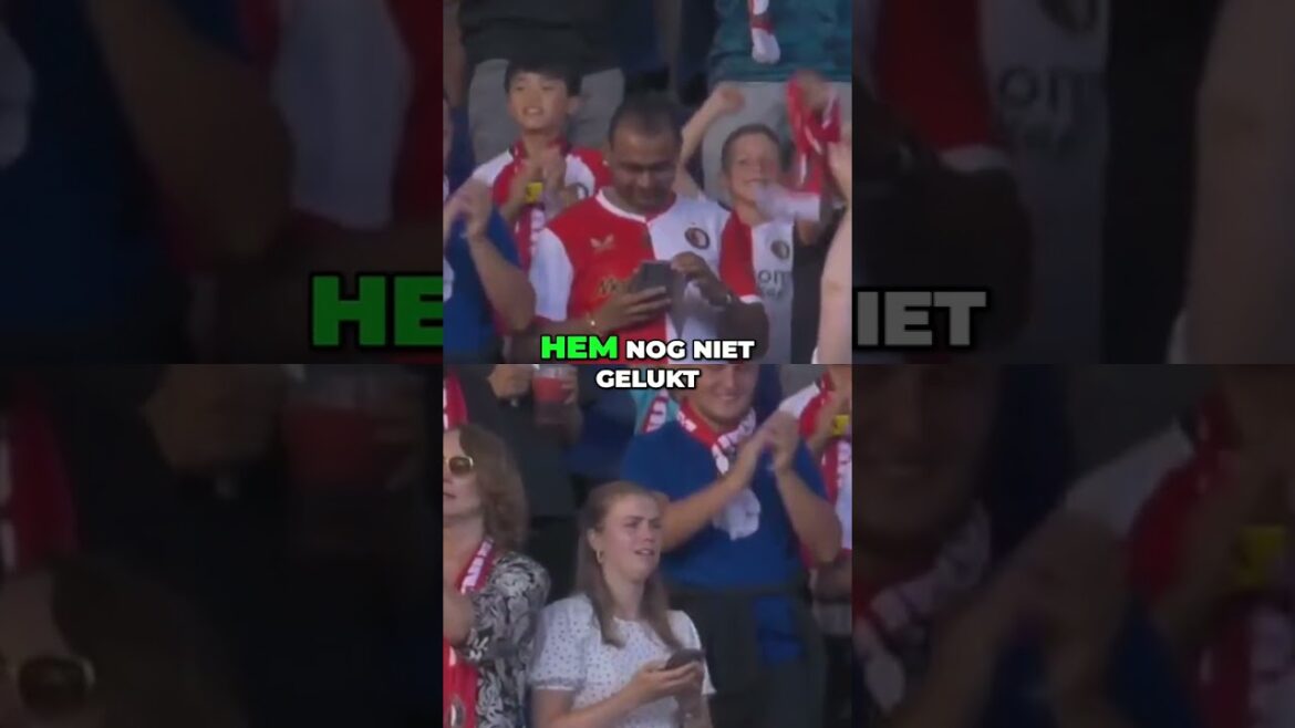 Ueda's irresistible 2-0 against NAC! ⚽🔥 #Shorts #Ueda #feyenoord #goal #nac