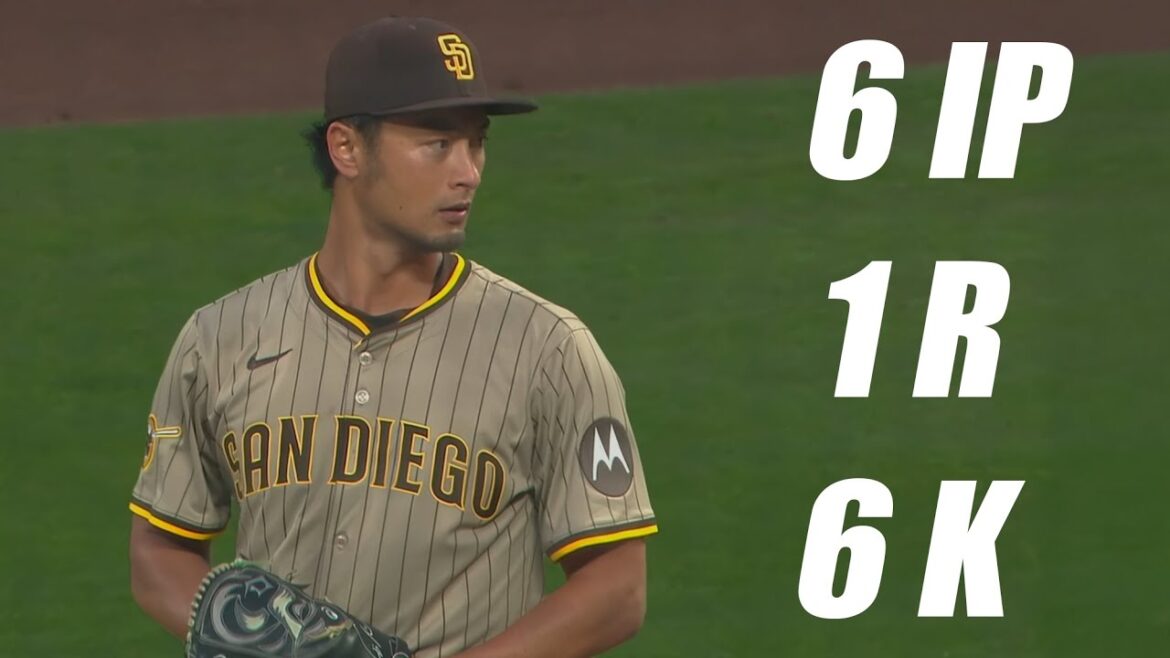 Yu Darvish Throws 6 Strong Innings vs Giants