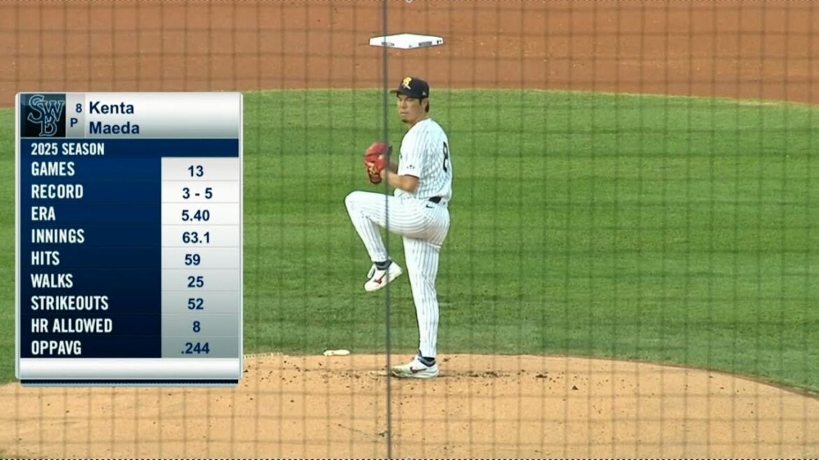 [Maeda Kenta]2025/08/15 vs Rockies 3A New York Yankees Kenta Maeda New York Yankees #Hiroshima Toyo Carp