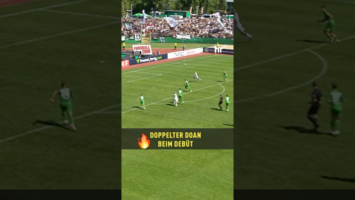 🔥 Ritsu Dōan with debut double pack | Eintracht Frankfurt DFB Cup