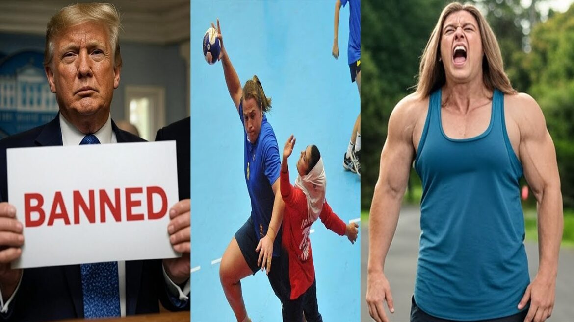 GIGANTIC Transgender Male Handball player PANICS! Fears he will be BANNED from Women’s Olympic Team! GIGANTIC Transgender Male Handball player PANICS! Fears he will be BANNED from Women's Olympic Team!