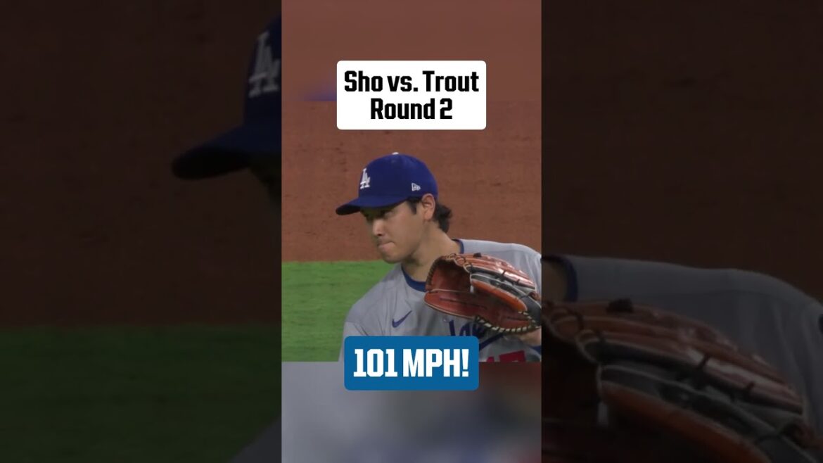 101 MPH paint from Shohei Ohtani to strike out Mike Trout again! 🎨 | Otani Shohei Highlights