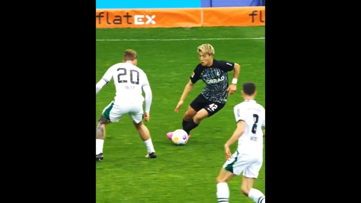 #Doan Ritsu Goal from the extreme heel pass 🇯🇵🔥