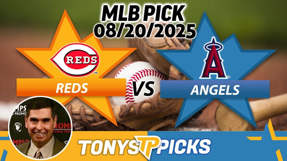 Cincinnati Reds vs LA Angels Pick 8/20/25 MLB Pick Prediction