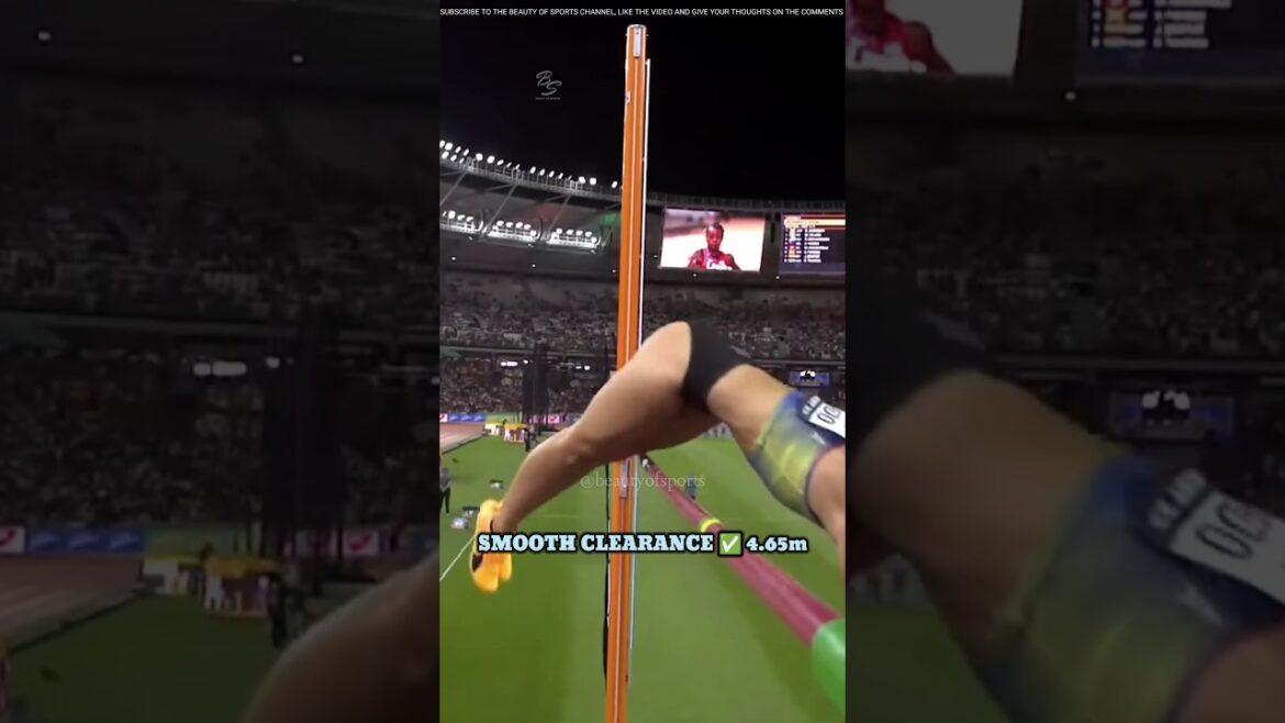 ✨🚀Robeilys Peinado Flies Over 4.65m! 🔥 Perfect First Attempt | Budapest 2023