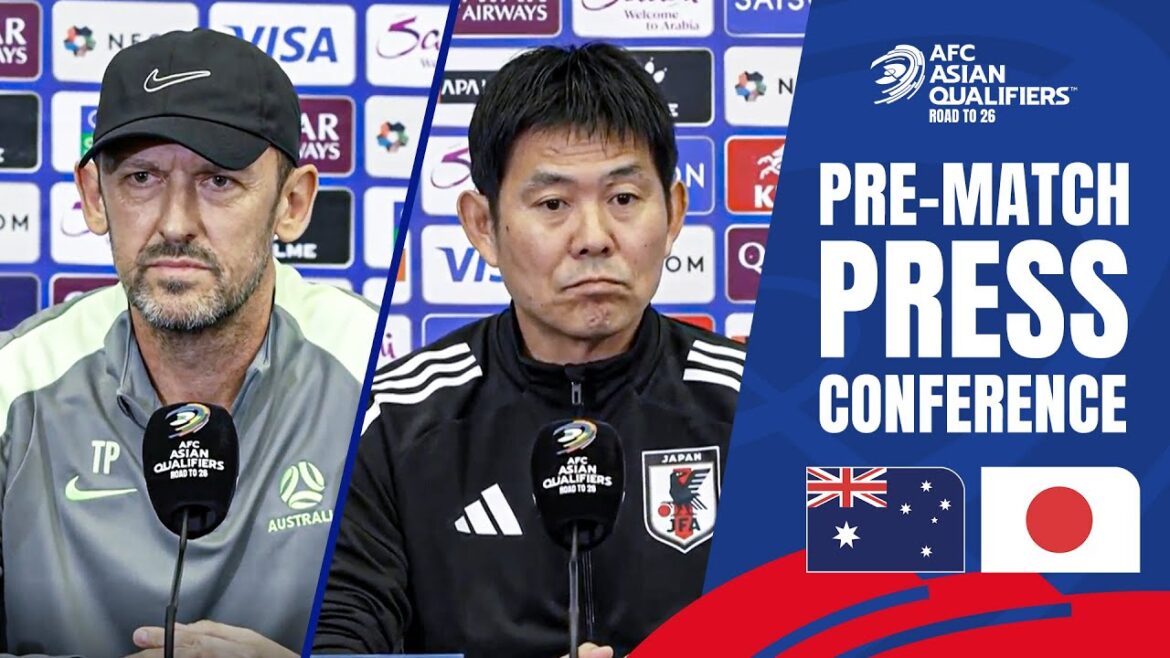 Australia vs. Japan – Pre-Match Press Conference | Matchday 9 – AFC Asian Qualifiers™ Road to 26