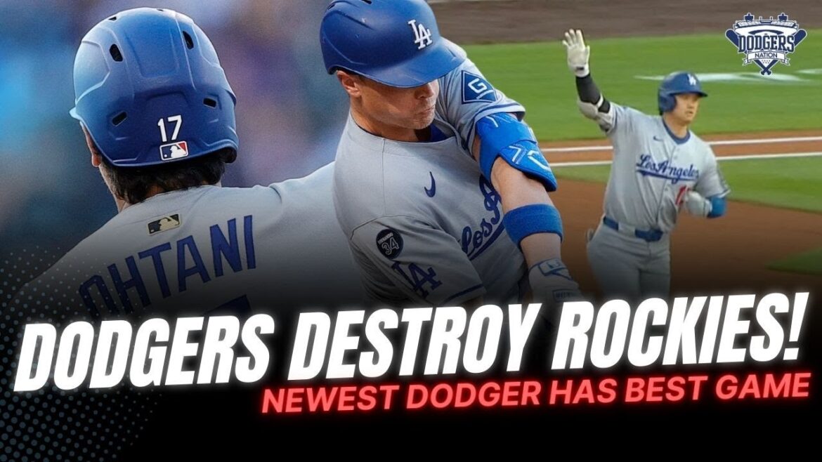 MUST-SEE: Shohei Ohtani Hits 116 MPH Laser Home Run, Alex Call Almost Hits For Cycle, Dodgers Win!