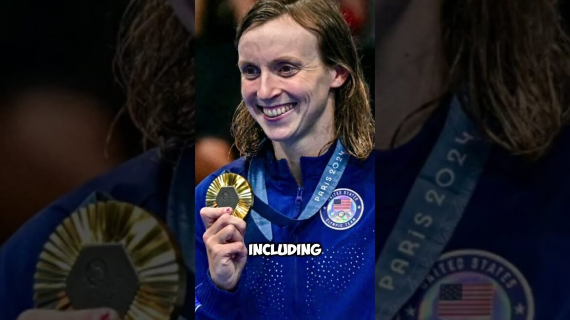 Dominating The Pool Like No Other, Katie Ledecky Is An Olympic Legend! #shorts #athlete #legend