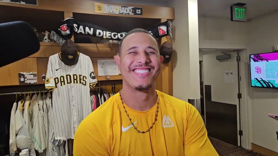 Manny Machado on superb Yu Darvish, Padres win vs Dodgers and epic Mason Miller play