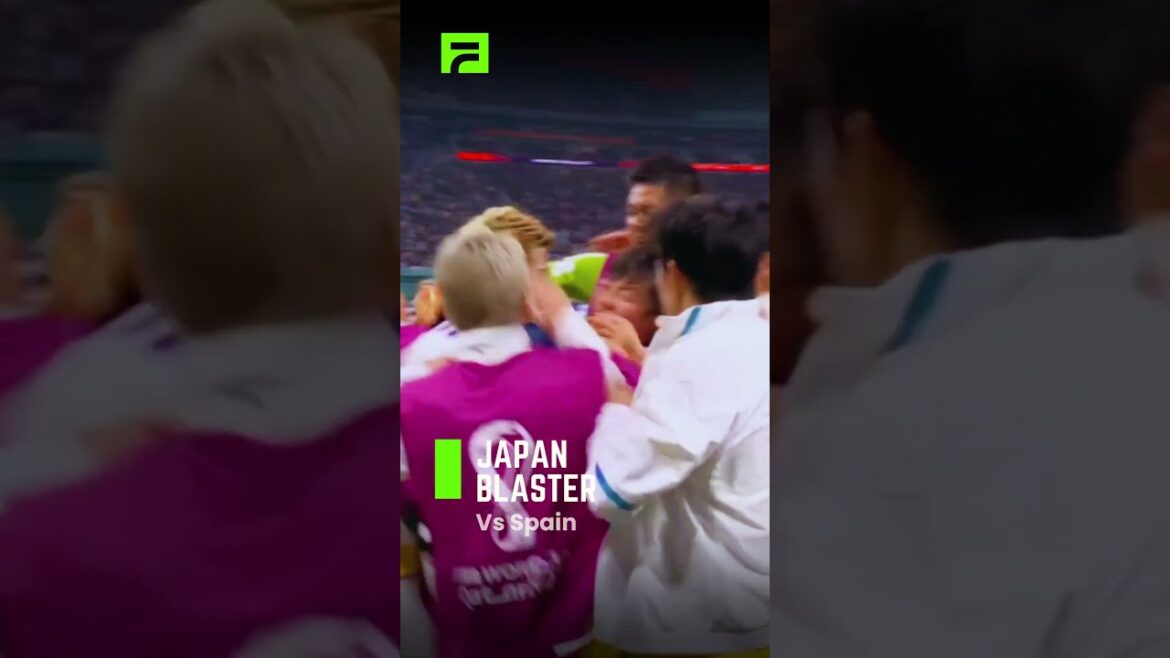 💥 Doan’s Thunderbolt Goal That Stunned Spain! 🇯🇵