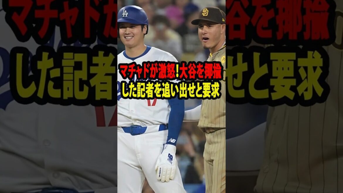 [Otani Shohei]A reporter who made a mocking comment by Darvish Yu immediately after the match was defeated... Machado was so excited that he revealed a "unbelievable word" that he let out in an interview with the US media, and legends were shocked.