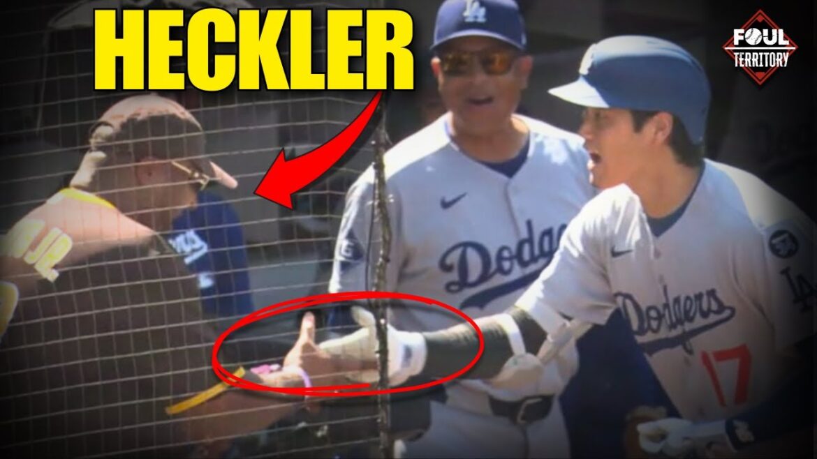 Shohei Ohtani Has the Last Laugh vs Heckler as Dodgers–Padres Rivalry Heats Up Shohei Ohtani Has the Last Laugh vs Heckler as Dodgers–Padres Rivalry Heats Up