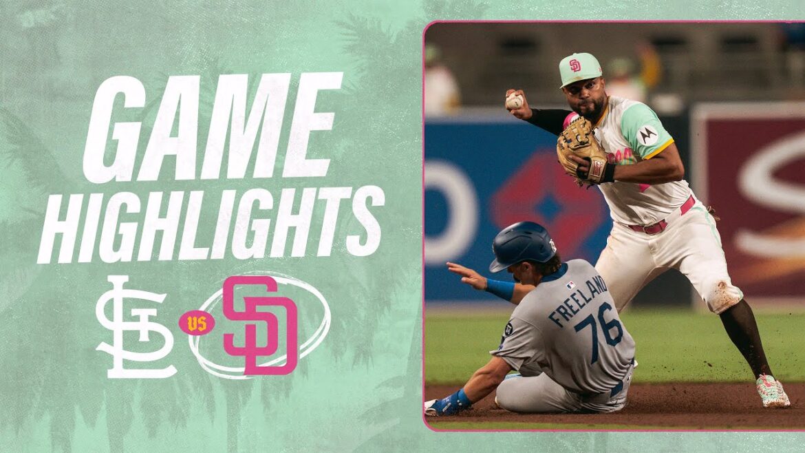 Dodgers vs. Padres Game Highlights (8/22/25) | MLB Highlights