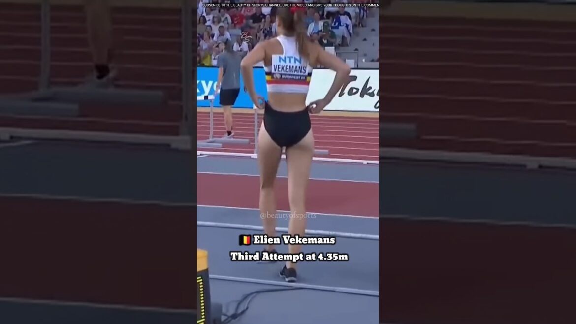 ⚡🥶elien Vekemans Clutch at 4.35m! 💥 Third attempt drama | Budapest 2023 ⚡🥶elien Vekemans Clutch at 4.35m! 💥 Third attempt drama | Budapest 2023