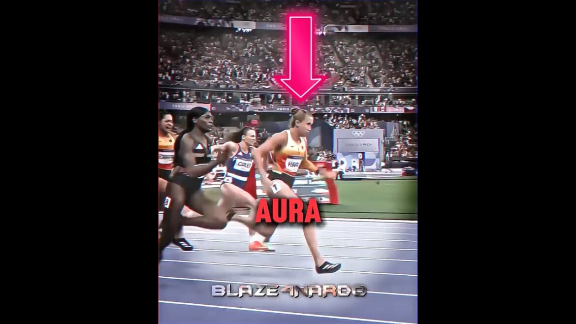 Sha’Carri’s Coldest 4x100 Moment at the 2024 Olympics 💨