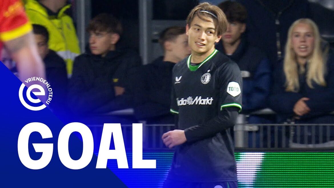 Ueda end station of a great attack! 🔥 | Go Ahead Eagles-Feyenoord (19-10-2024) | Goal