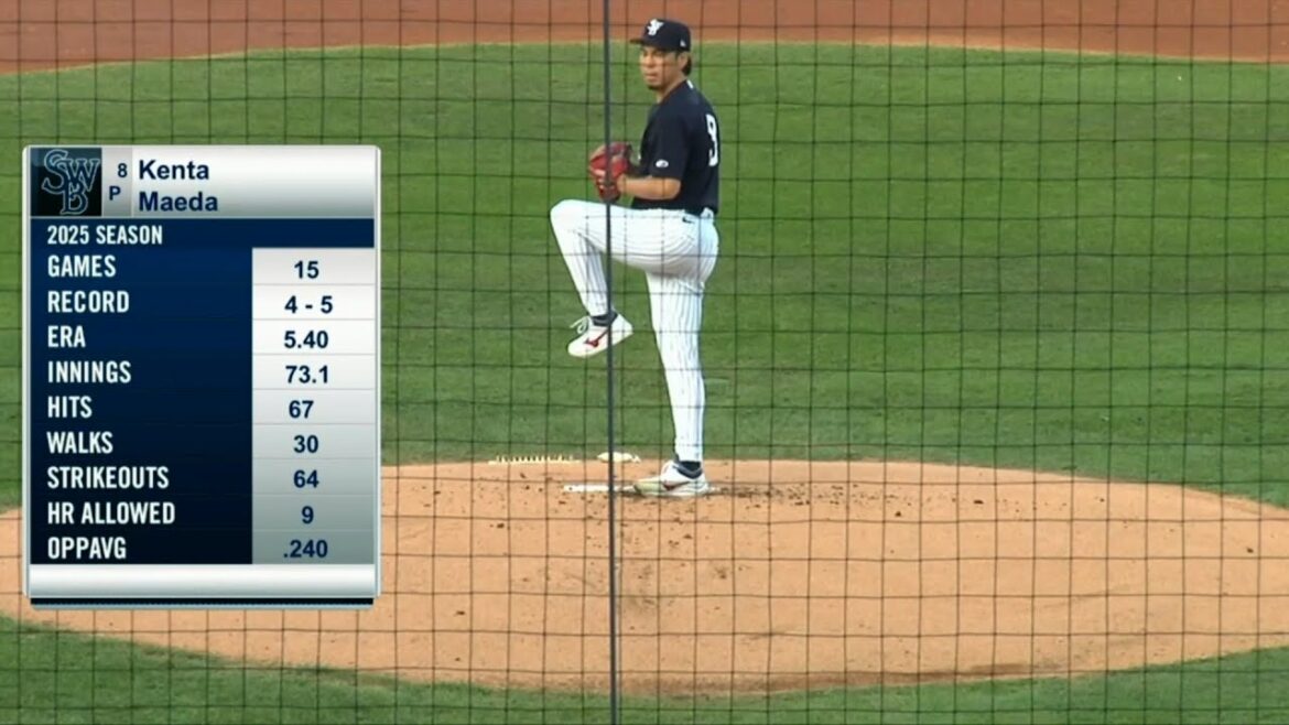 [Maeda Kenta]2025/08/28 vs Mets 3A New York Yankees Kenta Maeda NewYork Yankees #Hiroshima Toyo Carp